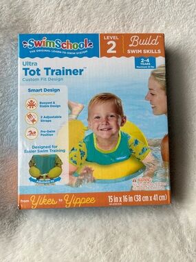 SwimSchool Ultra Tot Trainer - Yellow & Teal 2-4 year Swim Float